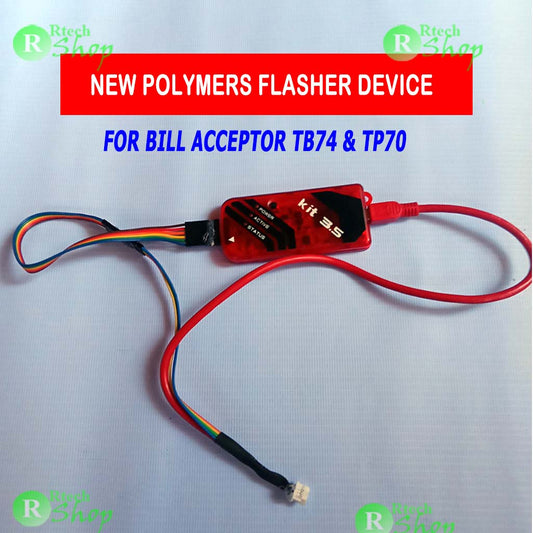 Flasher device Pickit 3.5 with new polymers firmware for Bill Acceptor TB74 & TP70