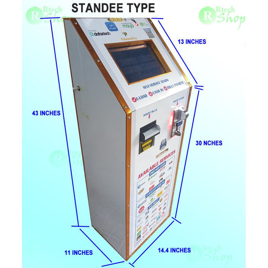 DAFOXTECH KIOSK(POWERED BY ECPAY)W/ ELOAD/CASHIN/PAYBILLS (STANDEE TYPE)
