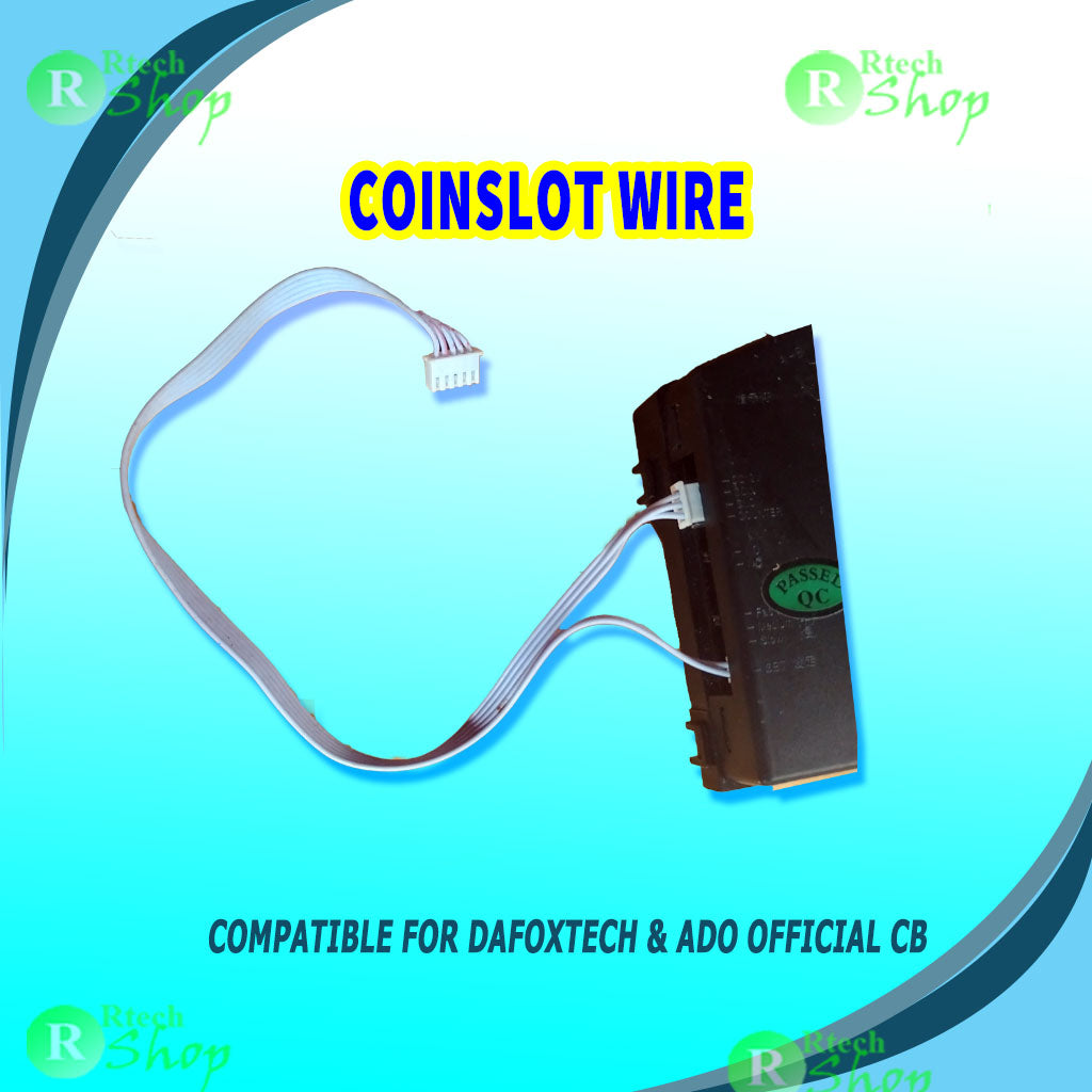 COINSLOT WIRE FOR DAFOXTECH AND ADO CB