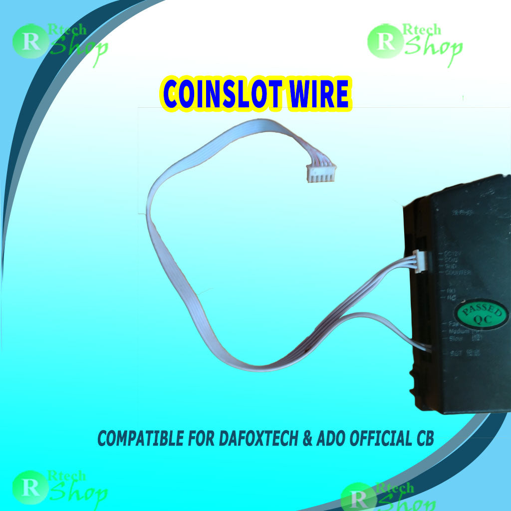 COINSLOT WIRE FOR DAFOXTECH AND ADO CB
