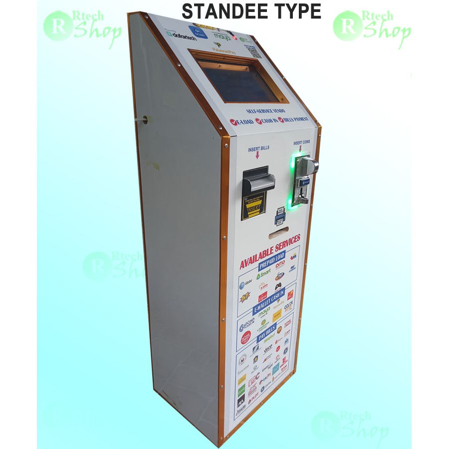 DAFOXTECH KIOSK(POWERED BY ECPAY)W/ ELOAD/CASHIN/PAYBILLS (STANDEE TYPE)