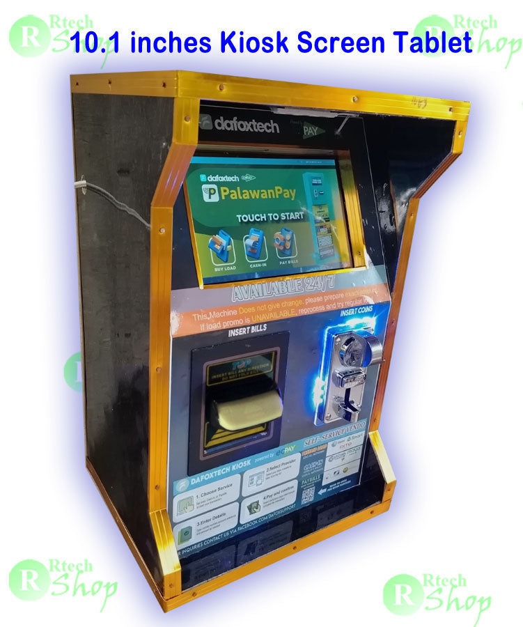 DAFOXTECH KIOSK (POWERED BY ECPAY)W/ ELOAD/CASHIN/PAYBILLS (TABLE TOP TYPE)