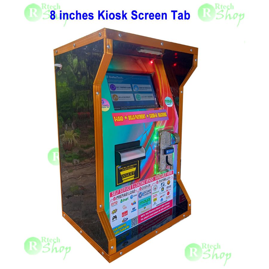 DAFOXTECH KIOSK (POWERED BY ECPAY)W/ ELOAD/CASHIN/PAYBILLS (TABLE TOP TYPE)