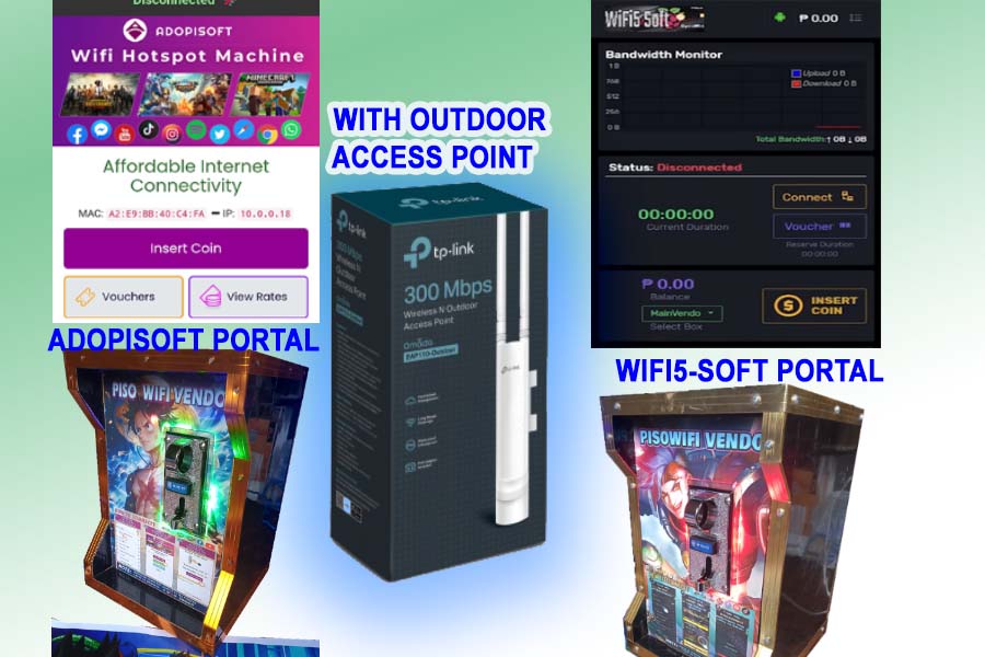 PISOWIFI VENDO MACHINE